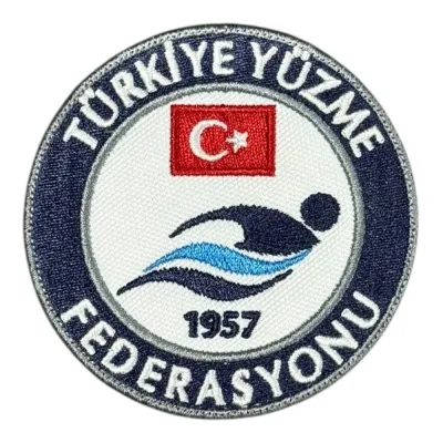 Türkiye Yüzme Federasyonu Nakış Patch Peç