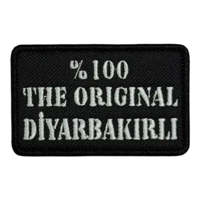 The Original Diyarbakırlı Yazılı Nakış Peç Patch
