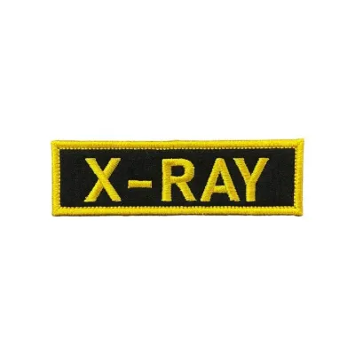 X-RAY Yazılı Radyolog Tıbbi Arması Patch