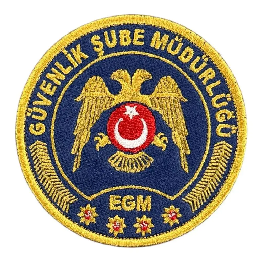 egm guvenlik sube mudurlugu nakis patch pec