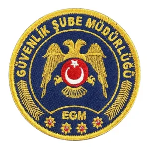 egm guvenlik sube mudurlugu nakis patch pec