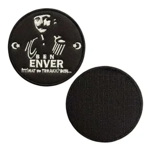 ben enver ittihat ve terakki nakis pec patch cirtli