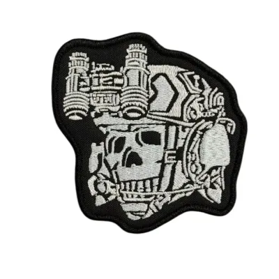 Taktikal Skull Asker Nakış Peç Patch