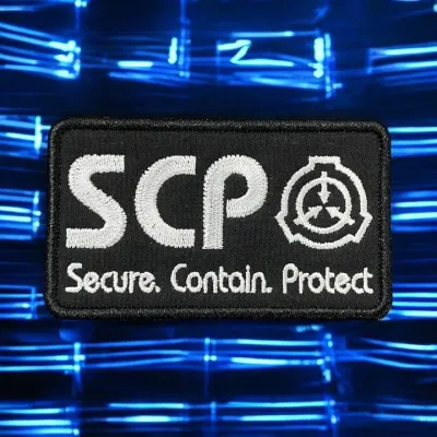 SCP | Secure Contain Protect Patch Nakış Arma
