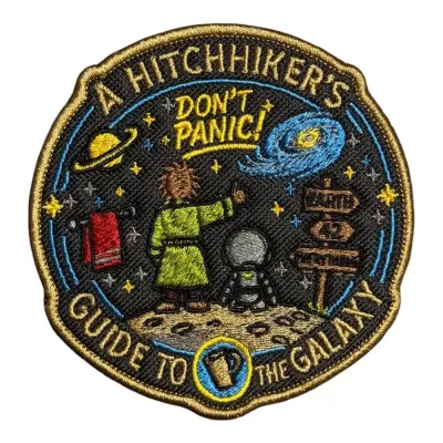 A Hitchhiker's Guide To The Galaxy Peç Patch