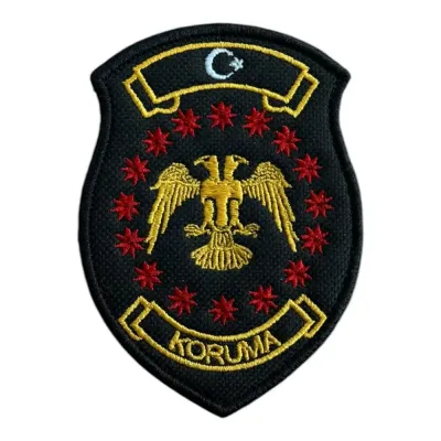 Koruma Görevlisi Nakış Patch Peç