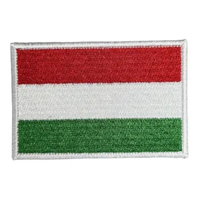 Macaristan Bayrağı Nakış Patch Peç