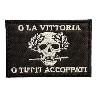 Arditi O La Vittoria O La Morte Nakış Patch Peç