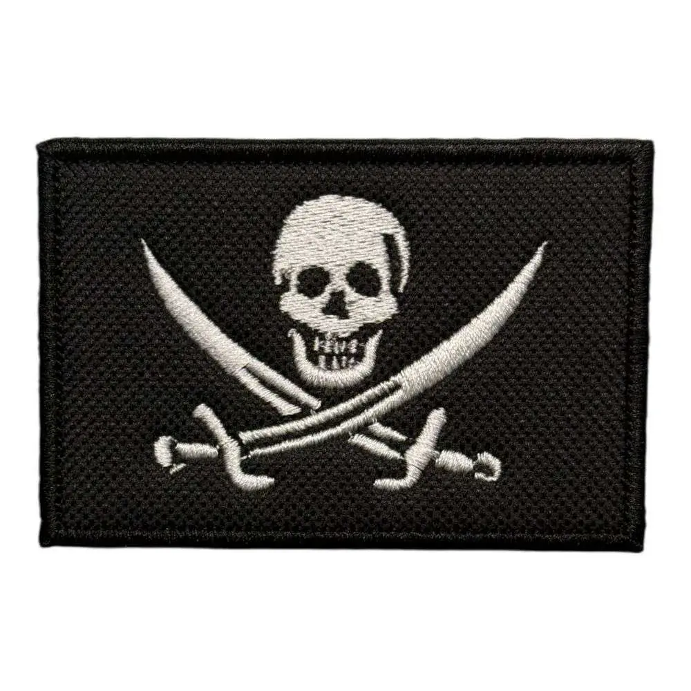 calico jack korsan bayragi nakis patch pec