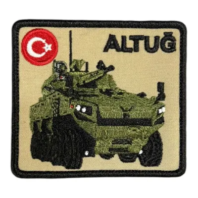 Altuğ 8x8 Zırhlı Araç Nakış Peç Patch
