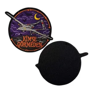 kimse gormeden siha nakis patch pec cirtli