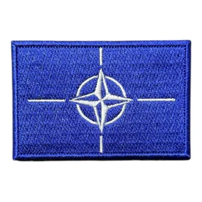 NATO Bayrağı Nakış Peç Patch