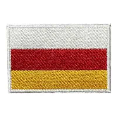 Güney Osetya Bayrağı Nakış Patch Peç