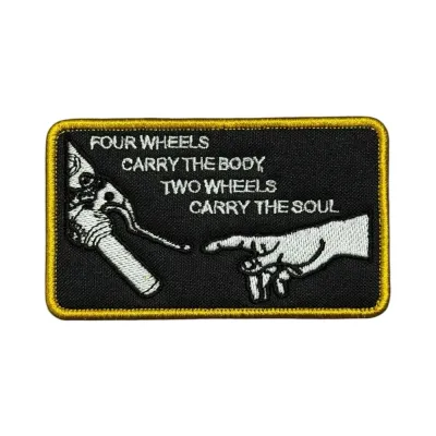 Motosiklet Tutkusu Morel Nakış Peç Patch
