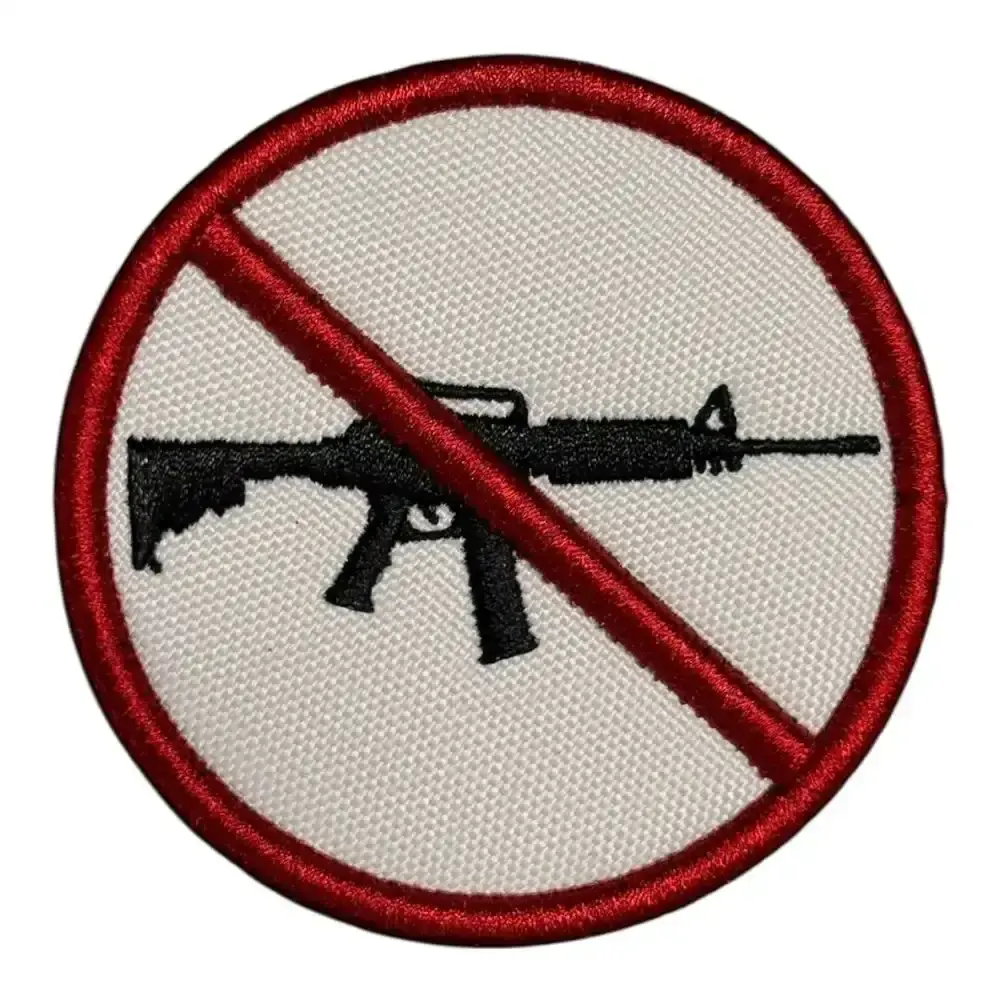 no weapon 3d nakis patch pec