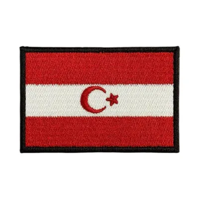 Horasan Türkleri Bayrağı Nakış Peç Patch