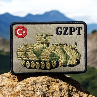 Modernize GZPT Zırhlı Muharebe Tank Nakış Patch