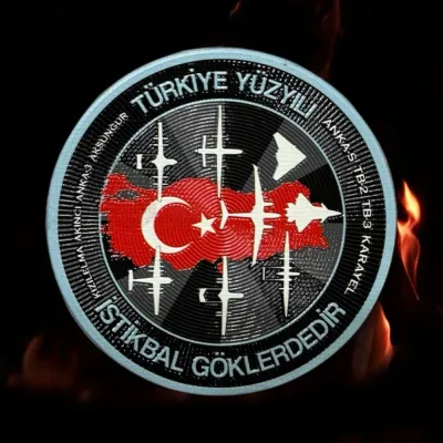 Türkiye Yüzyılı İHA Filosu Patch Peç