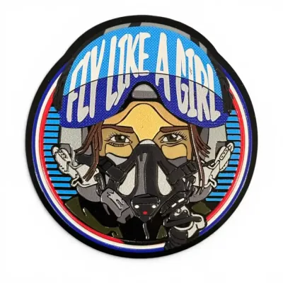 Fly Like A Girl Patch