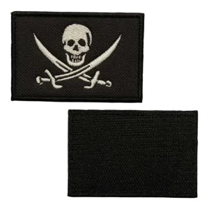 calico jack korsan bayragi nakis patch pec cirtli