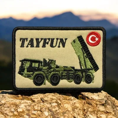 TAYFUN Füzesi Peçi Patch Nakış