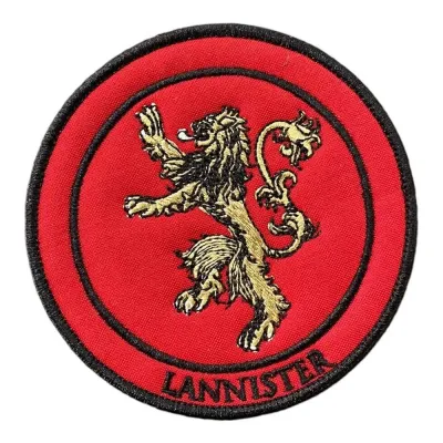 Game Of Thrones Lannister Hanedanlık Peçi Patch