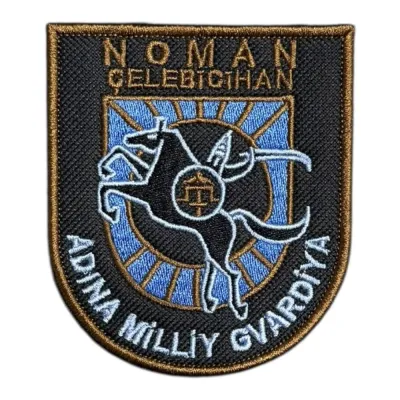 Noman Çelebicihan Taburu Nakış Patch Peç