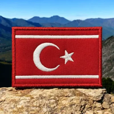 Mesket Ahıska Türkleri Bayrağı Arması Peçi Nakış