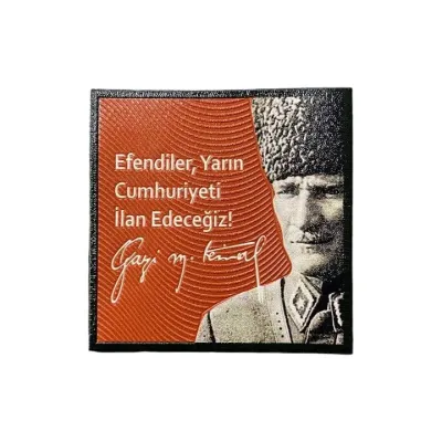 29 Ekim Cumhuriyet Peçi Patch