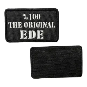 the original ede yazili nakis pec patch cirtli