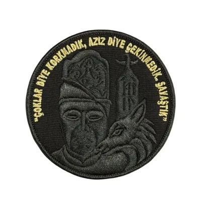 Çoklar Diye Korkmadık Nakış Peç Patch