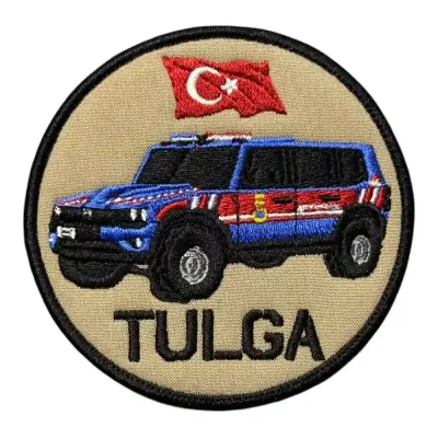 Tulga Zırhlı Yerli Milli Araç Peçi Patch
