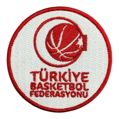 Türkiye Basketbol Federasyonu Nakış Peç Patch
