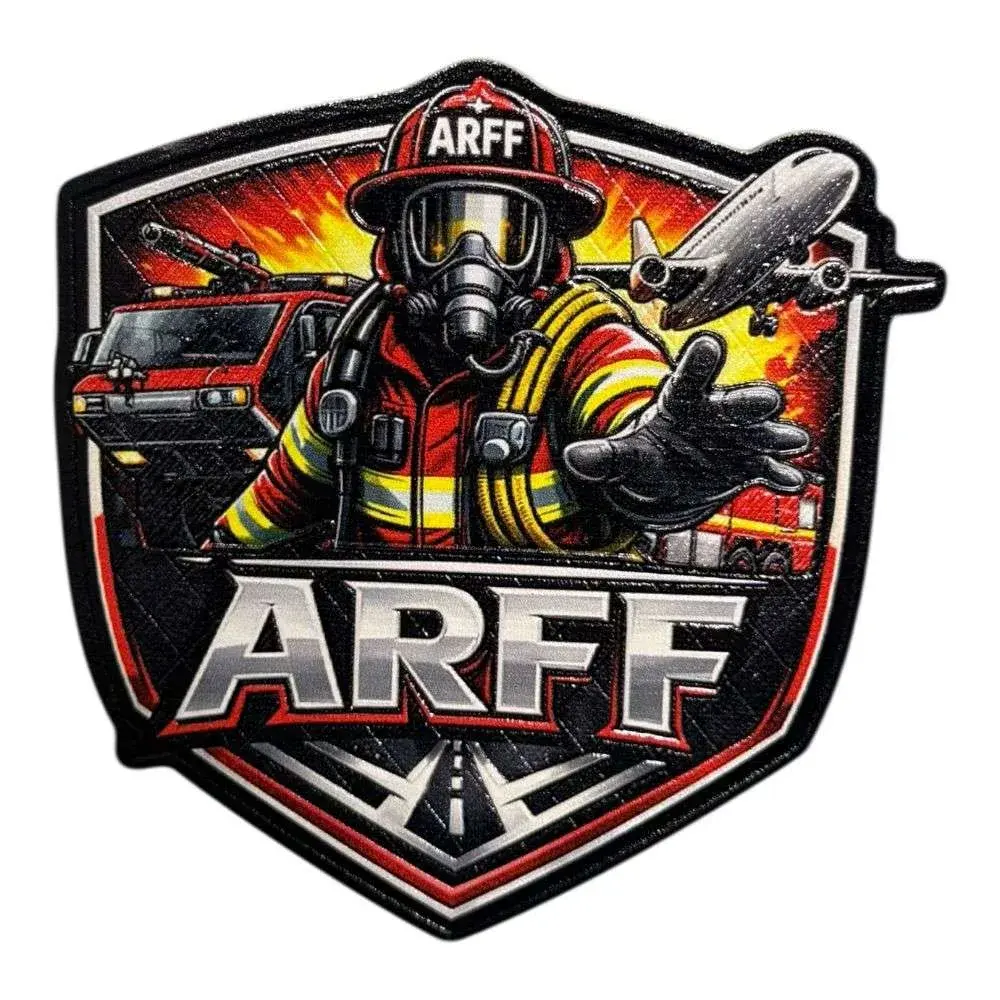 arff havalimani itfaiye personeli patch pec