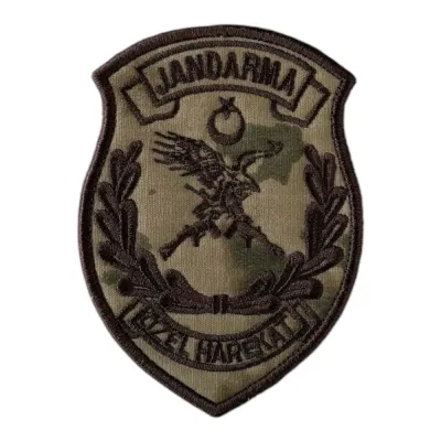 Jandarma Özel Harekat Kol Göğüs Nakış Peç Patch
