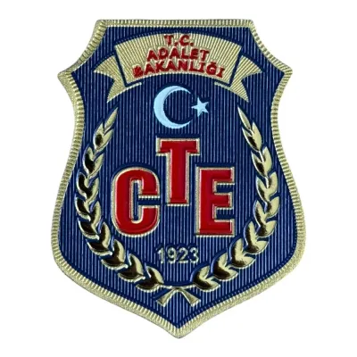 CTE İnfaz Koruma Memuru İKM Göğüs Arması Patch
