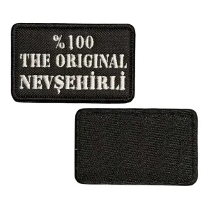 the original nevsehirli yazili nakis patch pec cirtli