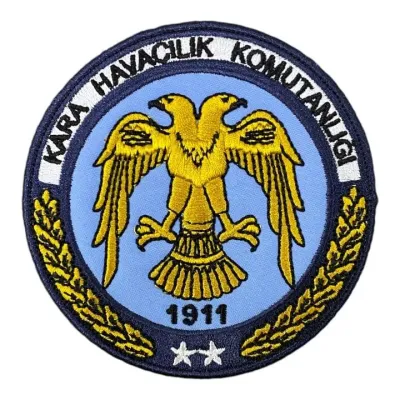 1911 Kara Havacılık Komutanlığı Patch Peç Nakış