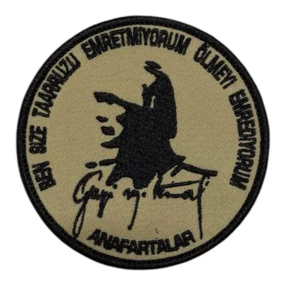 Anafartalar Kumandanı Mustafa Kemal Atatürk Patch
