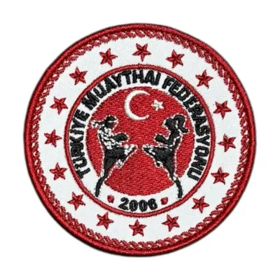 Türkiye Muaythai Federasyonu Nakış Peç Patch