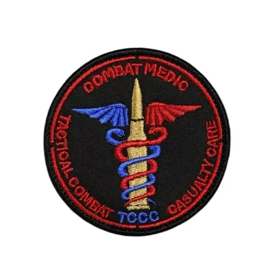 Tactical Combat Medic Nakış Patch Peç
