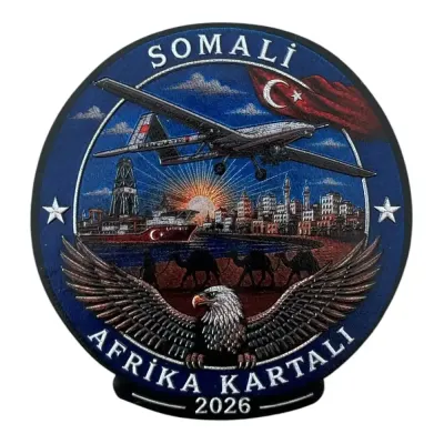 Somali Afrika Kartalı 2026 Peç Patch