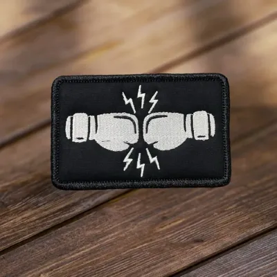 Boksör Eldiveni Patch Arma Nakış