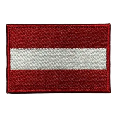 Avusturya Bayrağı Nakış Peç Patch