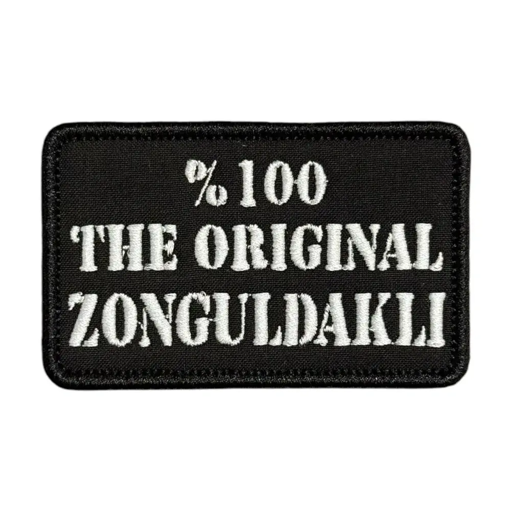 the original zonguldakli yazili nakis pec patch