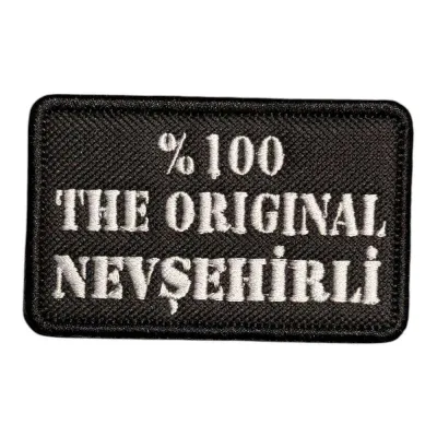 The Original Nevşehirli Yazılı Nakış Patch Peç