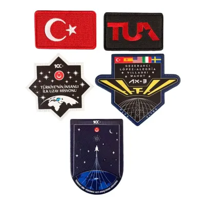 Türkiye Uzay Peç Patch Seti