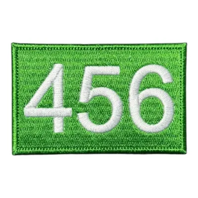Squid Game 456 Numaralı Oyuncu Patch Peç