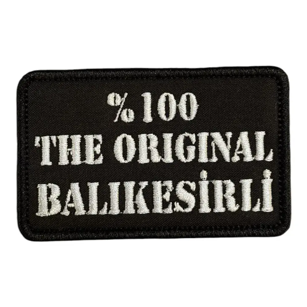 the original balikesirli yazili nakis pec patch