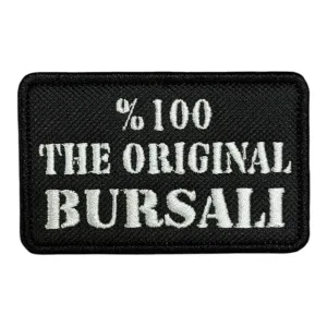 the original bursali yazili nakis pec patch